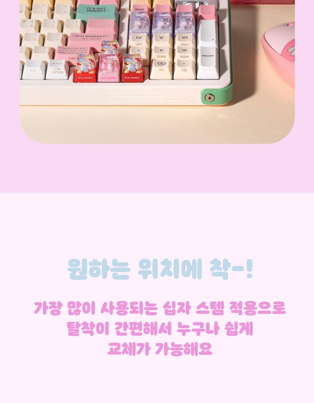 ROYCHE - Sanrio Point Resin Keycap