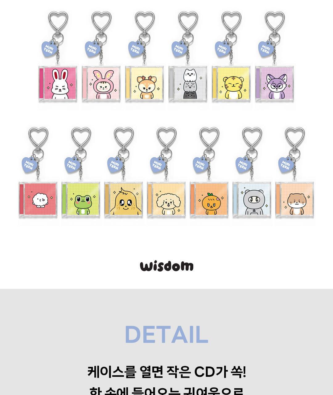 SEVENTEEN - Miniteen Mini CD Keyring