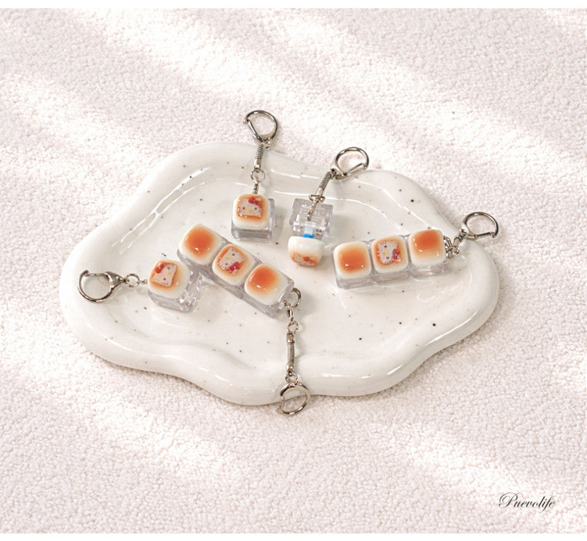Sanrio Characters Hello Kitty Key Cap Key Ring