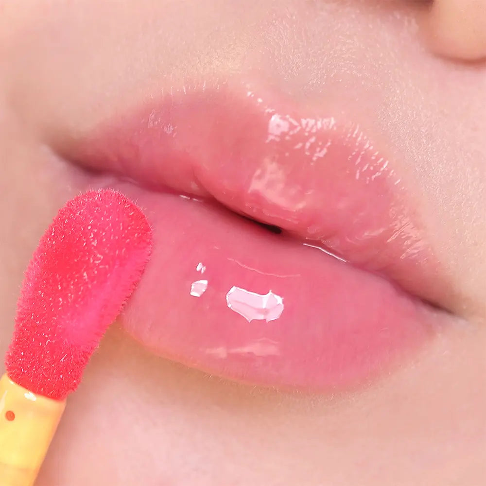 AMUSE x Monchhichi Banana Lip Oil (JANGWONYOUNG Pick) - 05 Cranberry Pop