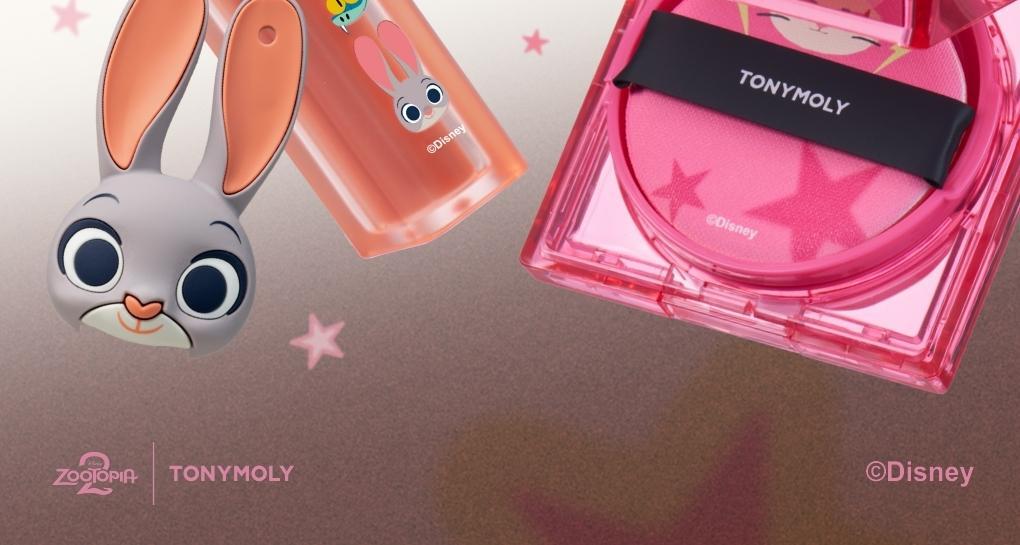 TONYMOLY - Cheek Tone Lip & Cheek Duo Balm (Zootopia Edition)