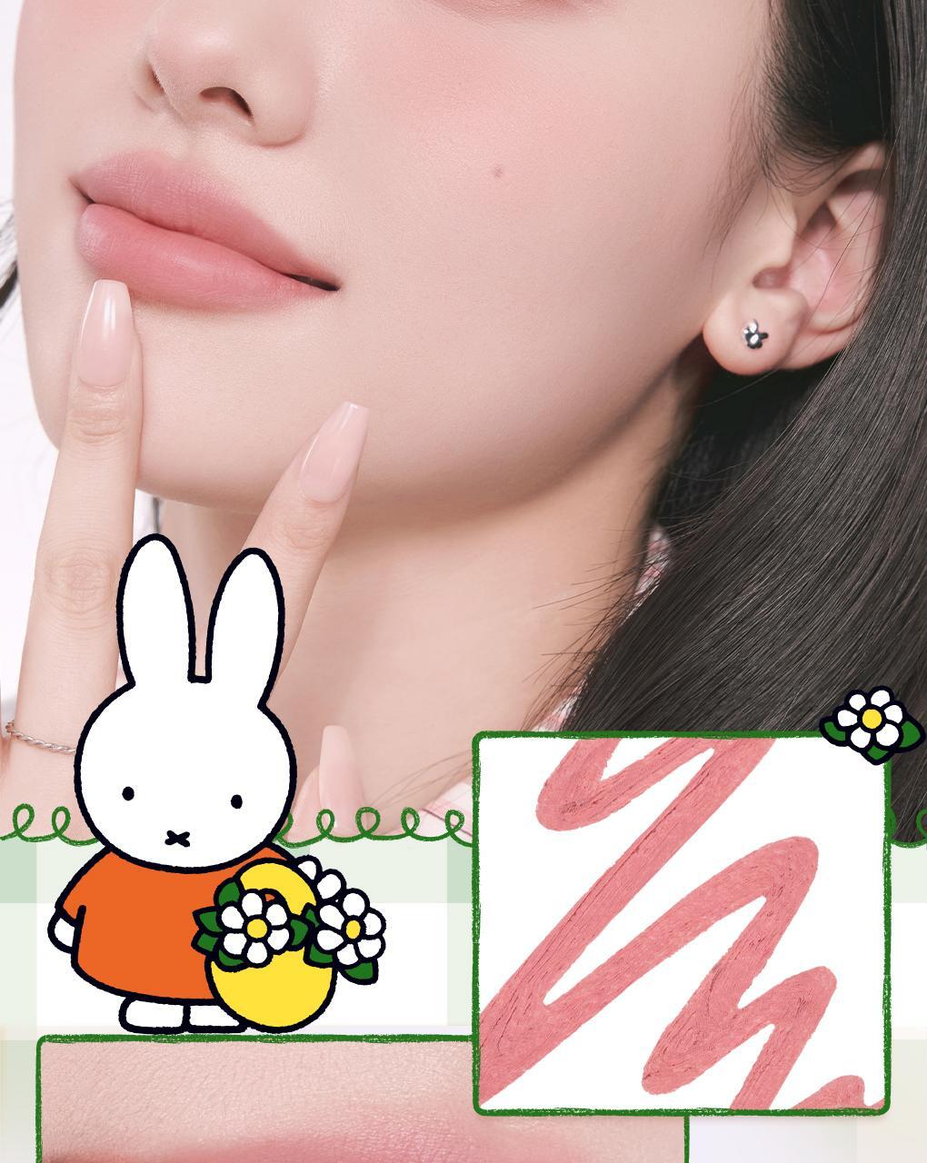rom&nd X Miffy - Blurffy Lip Crayon
