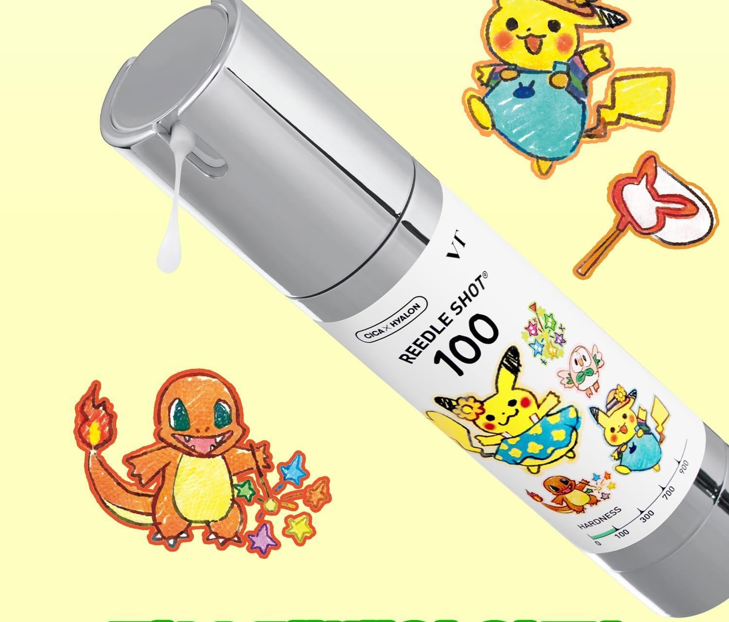 VT - Reedle Shot 100 Essence 50ml + Acrylic Sticky Note Holder (Pokémon Collaboration)