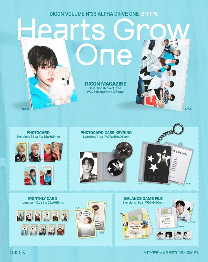 ALPHA DRIVE ONE - DICON Volume N°33 Hearts Grow One (B Type)
