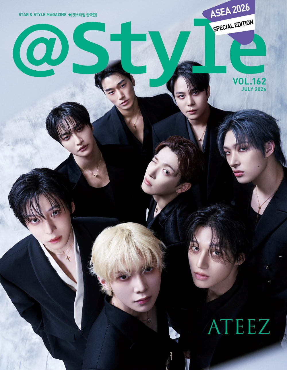AtStyle Korea Magazine ASEA2026 Special Edition 2026.07 (Cover: ATEEZ)