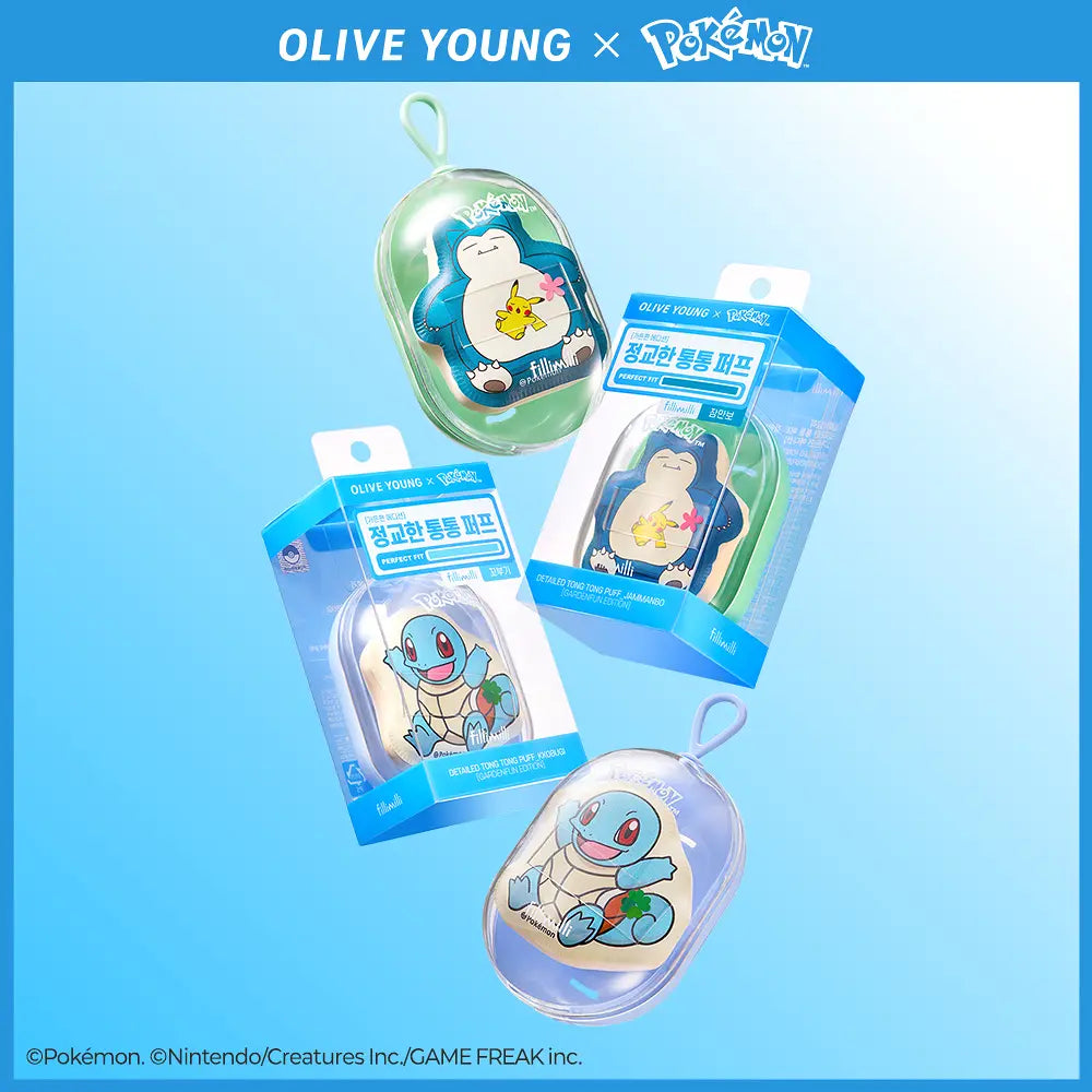 Fillimilli - Detailed Tong Tong Puff (Pokémon Collaboration) - Snorlax