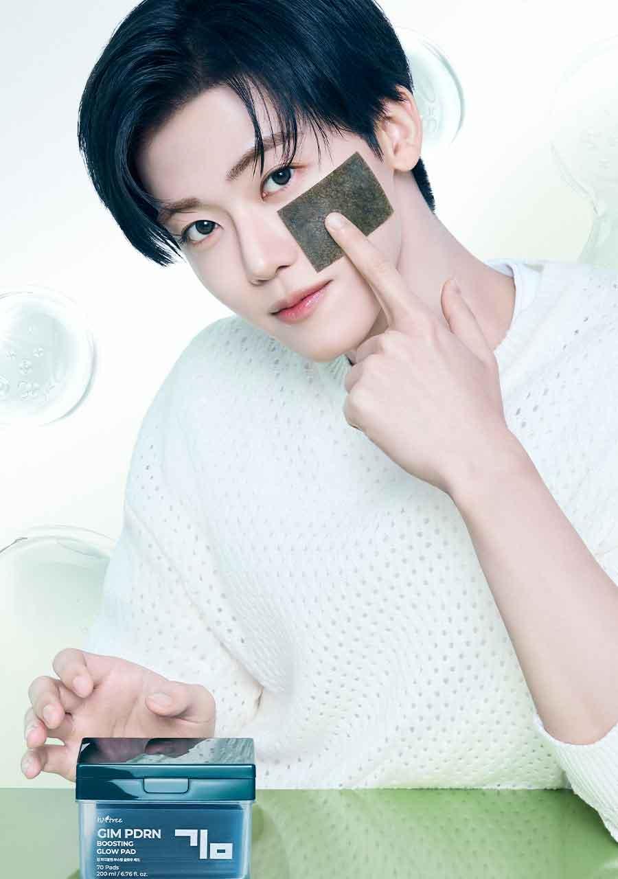 ISNTREE - Gim PDRN Boosting Glow Pad (70 + 30 Pads) (NCT JAEMIN Pick)