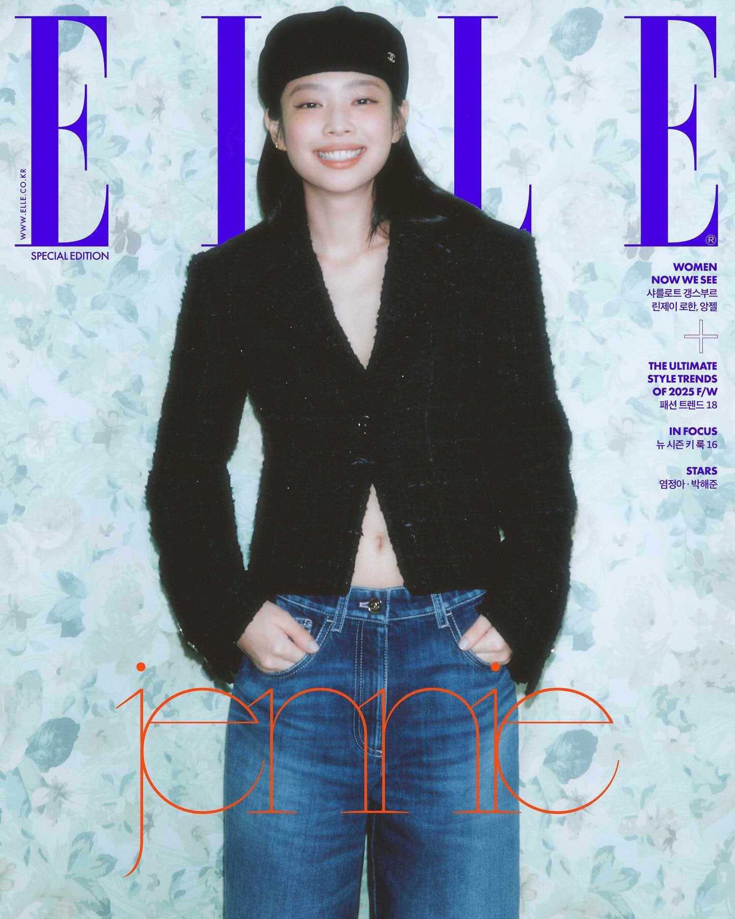(PRE-ORDER) ELLE Special Edition August 2025 (Cover: BLACKPINK JENNIE)