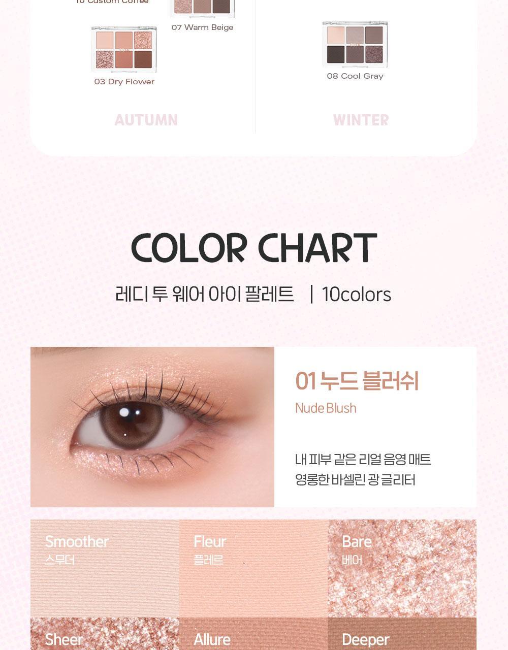 BBIA - Ready to Wear Eye Palette (Pokémon Collaboration)