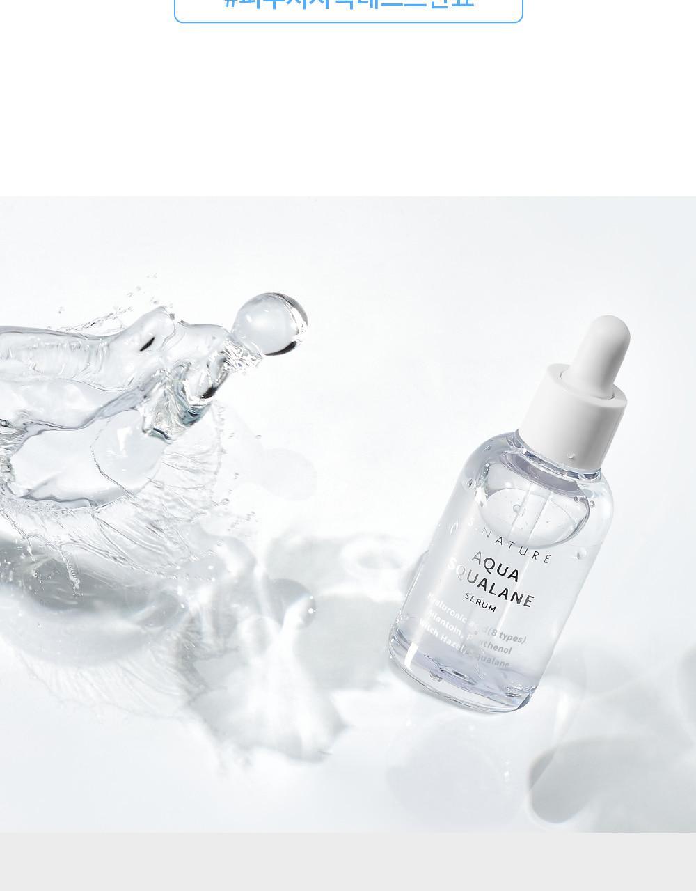 S.NATURE Aqua Squalane Serum 50ml (+Refill) (LIZ's Pick)
