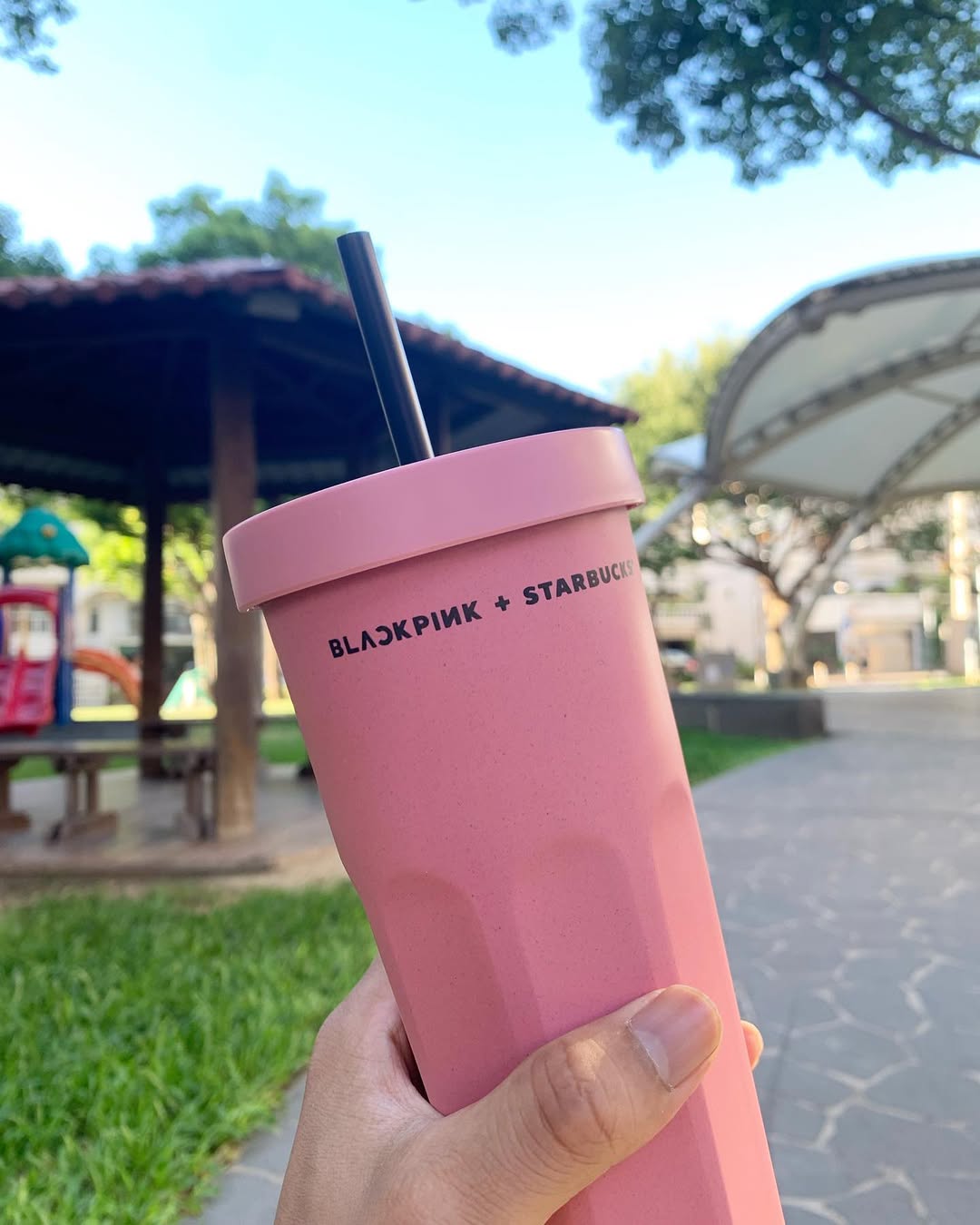BLACKPINK + STARBUCKS® Pink Texa Tumbler 14oz