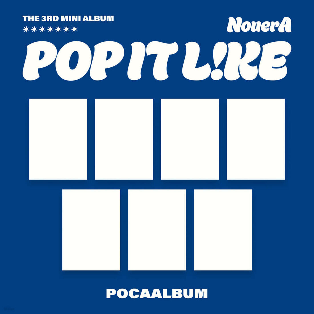 NouerA - POP IT LIKE (3rd Mini Album) POCA Ver. (Random Ver.)
