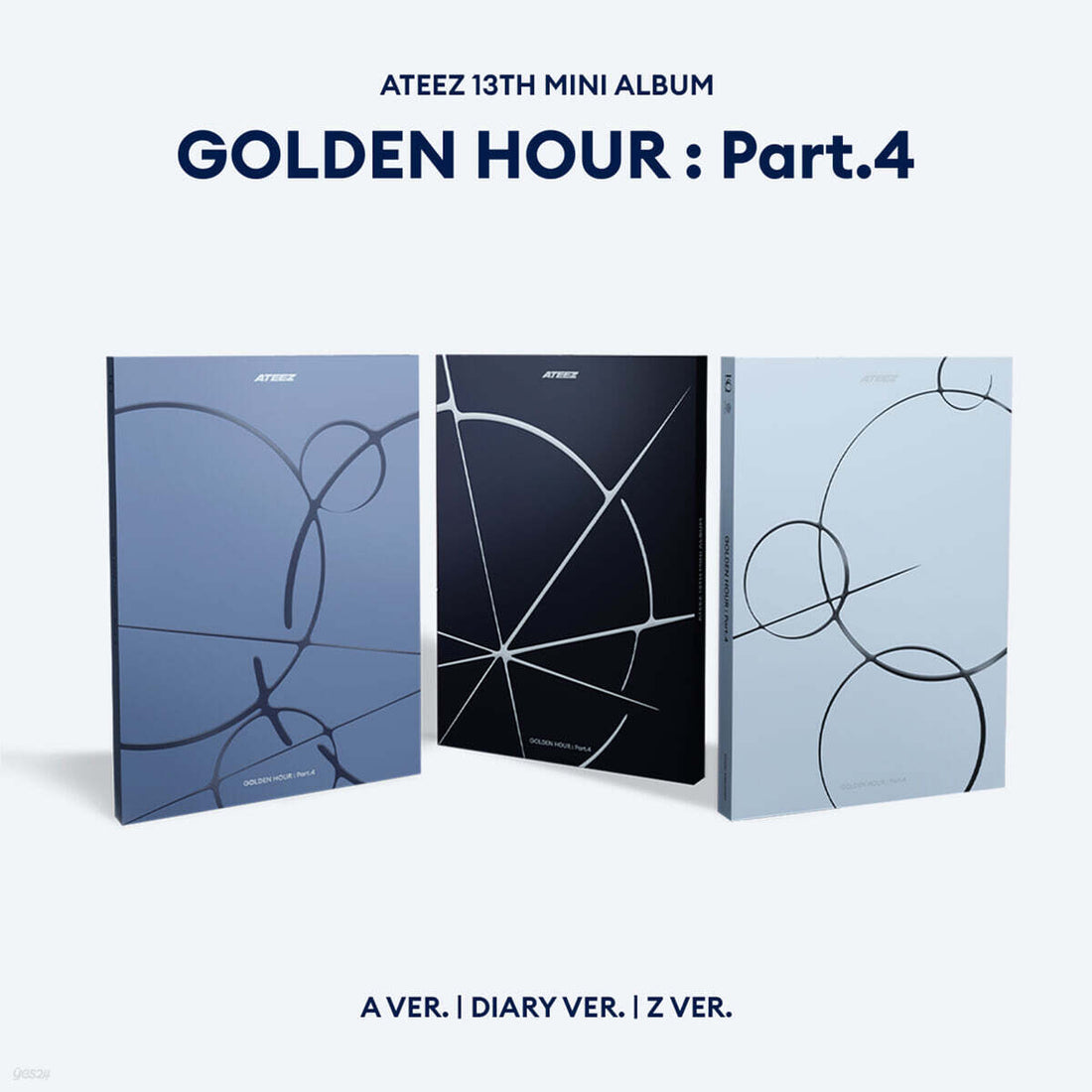 ATEEZ - 13th Mini Album *GOLDEN HOUR : Part.4* (Photobook)