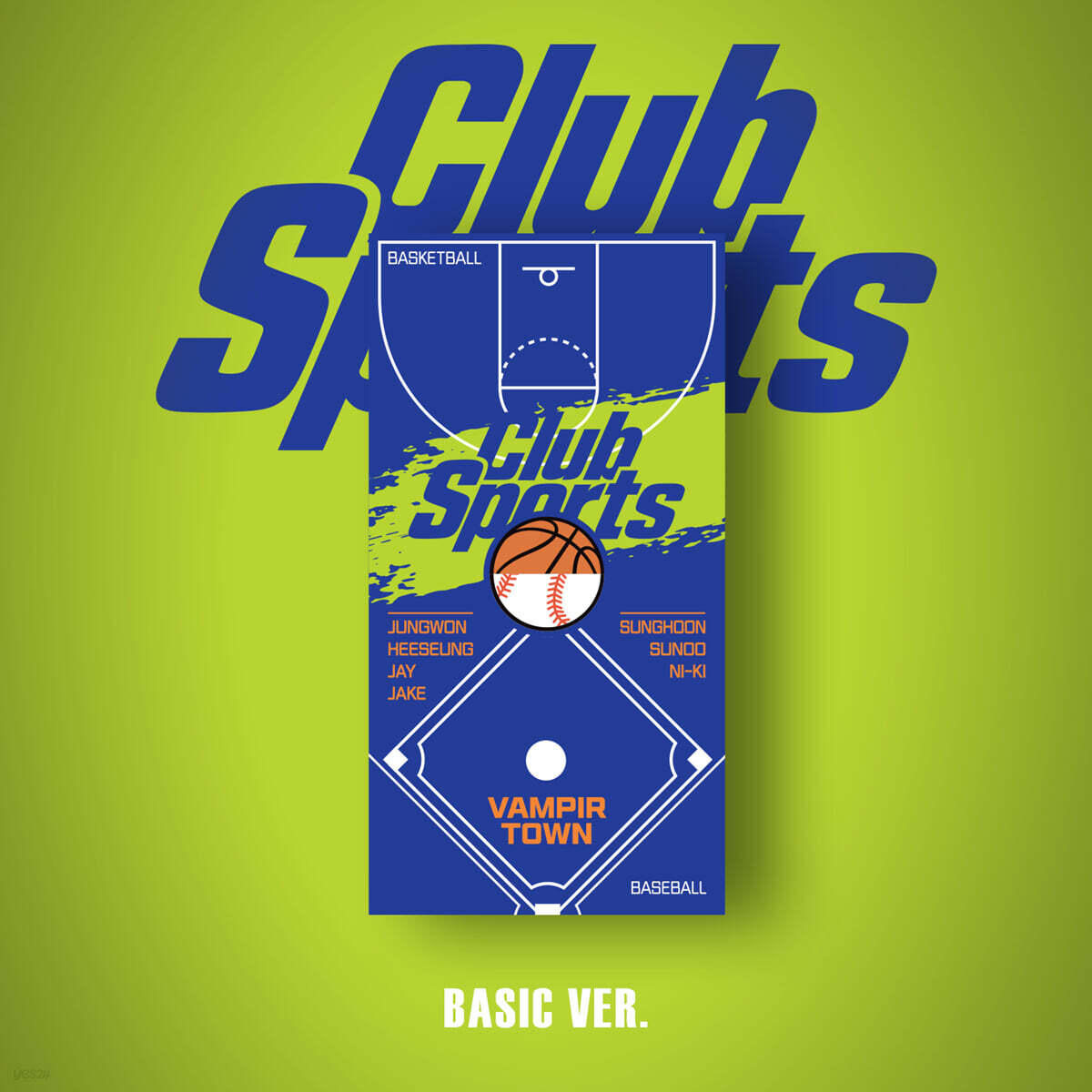 ENHYPEN World Coupon Card Collection Club Sports Basic Ver. official product image