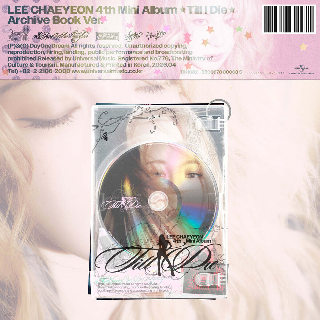 LEE CHAEYEON Till I Die 4th Mini Album Archive Book Ver.