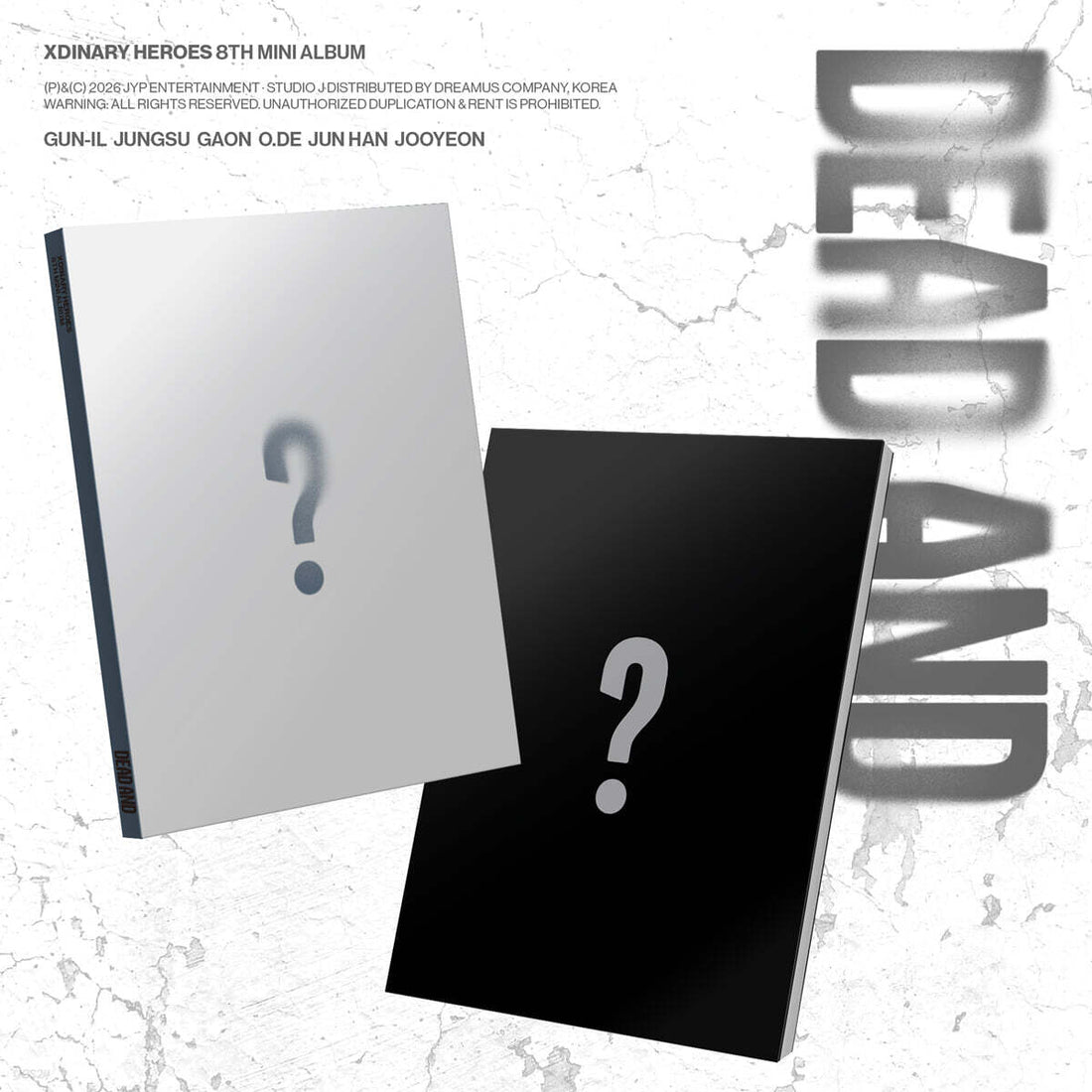 (Pre-Order) Xdinary Heroes - DEAD AND (8th Mini Album)
