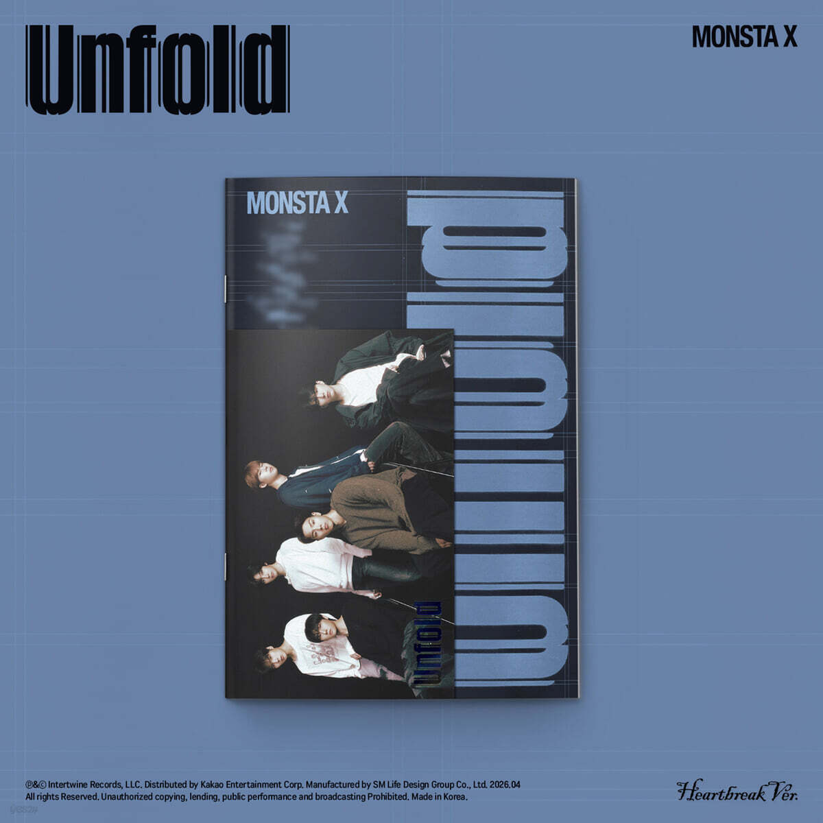MONSTA X - Unfold (3rd Full Album)