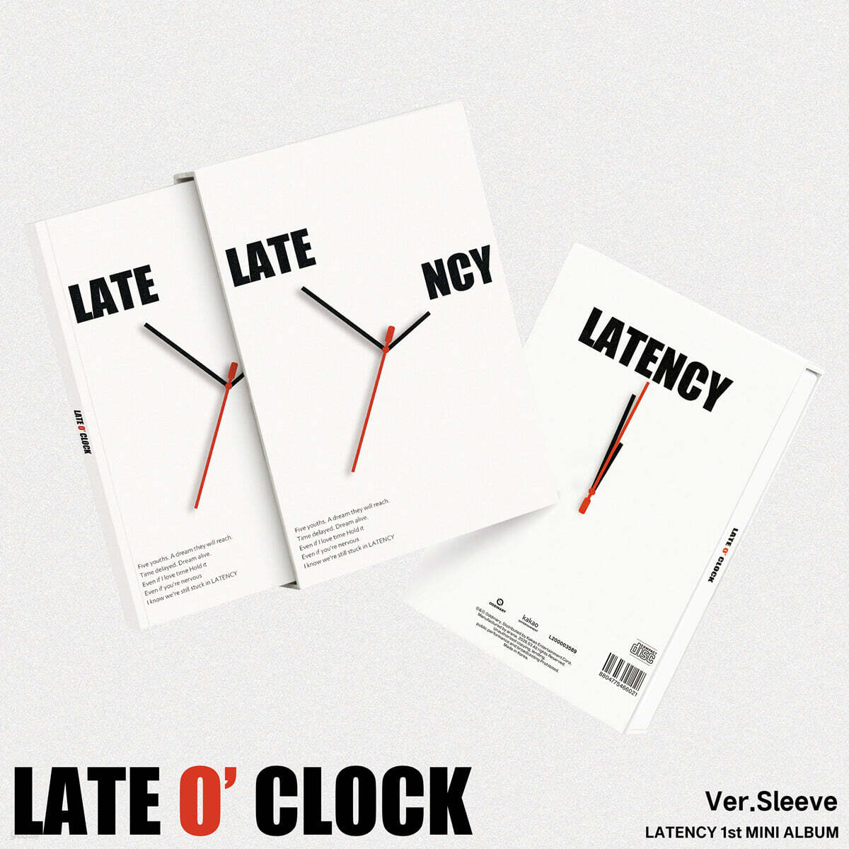 LATENCY LATE O’CLOCK (1st Mini Album) Sleeve Ver.