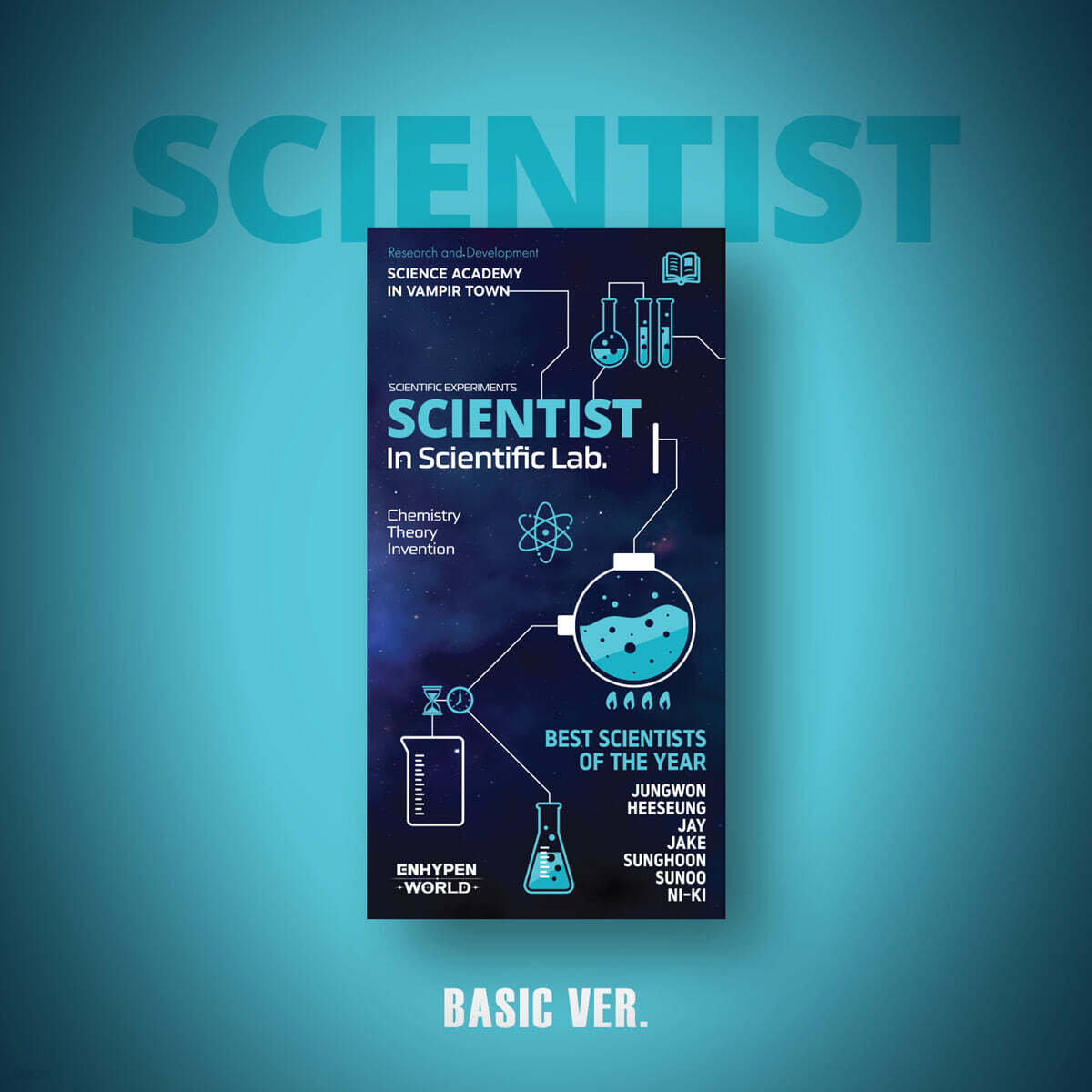 ENHYPEN - World Coupon Card Collection (Scientist) BASIC Ver.