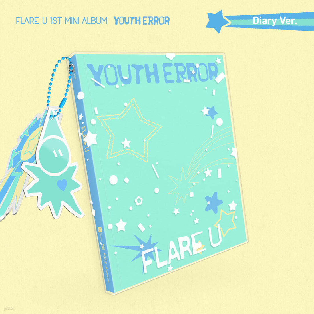 FLARE U - YOUTH ERROR (1st Mini Album) Diary Ver.