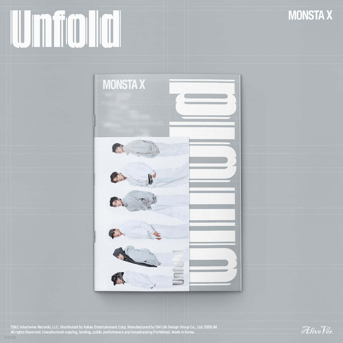MONSTA X - Unfold (3rd Full Album)