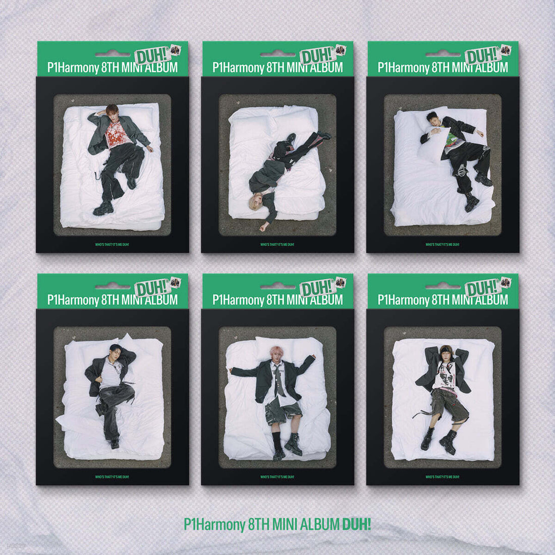 P1Harmony DUH! (8th Mini Album) H Ver. Random Ver. Deals