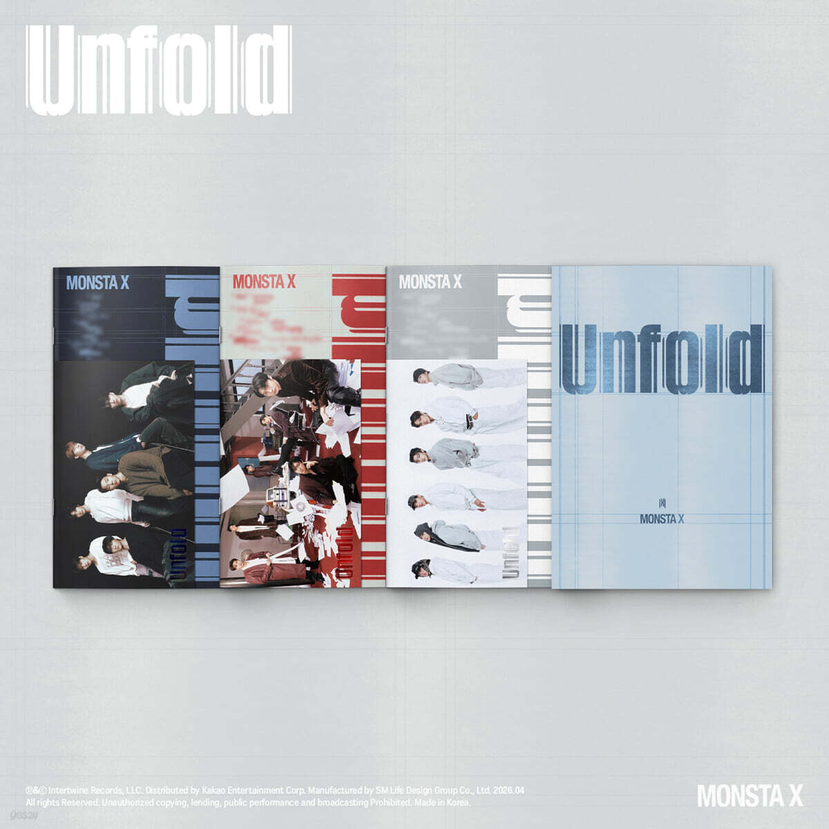 MONSTA X - Unfold (3rd Full Album)