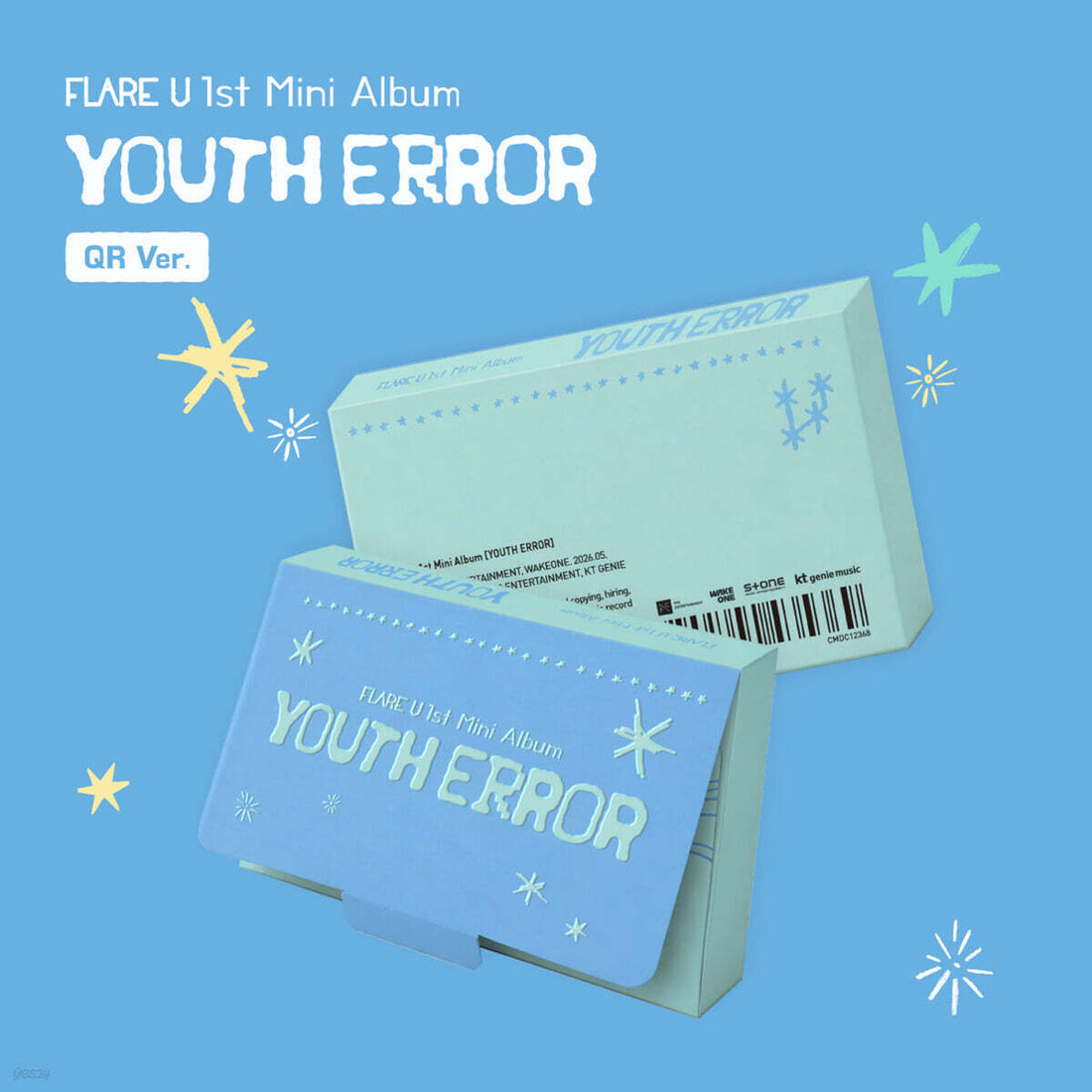 FLARE U - YOUTH ERROR (1st Mini Album) QR Ver.