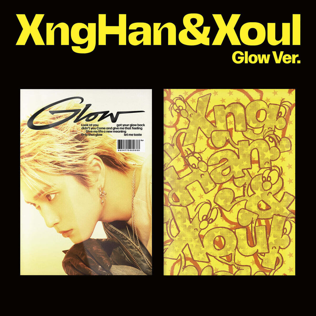 XngHan&Xoul - Glow (1st Mini Album) (Glow Ver.) (Random Ver.)