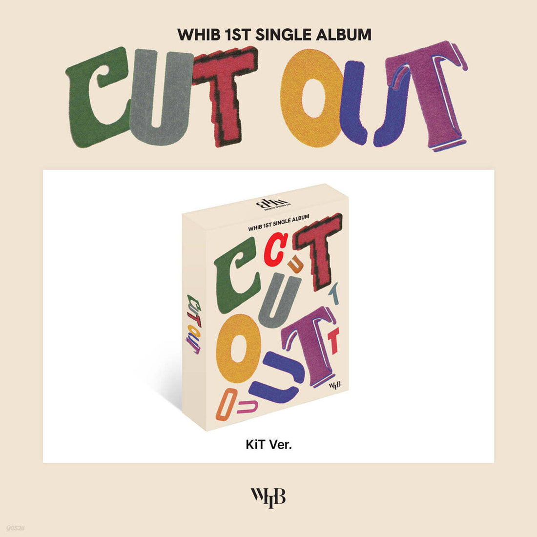 WHIB - Cut-Out (1st Single Album) KiT Album