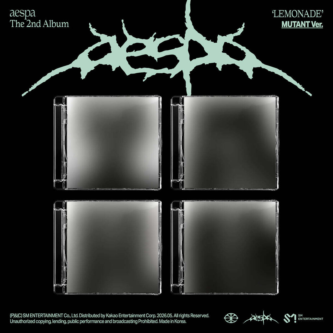 (Pre-Order) aespa - LEMONADE (2nd Album) (MUTANT Ver.)
