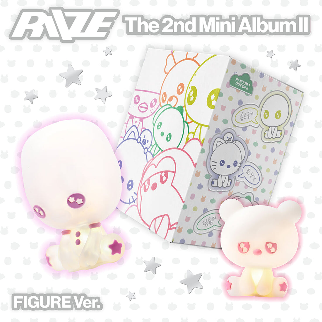 RIIZE - II (2nd Mini Album) Figure Ver. (Random Ver.)