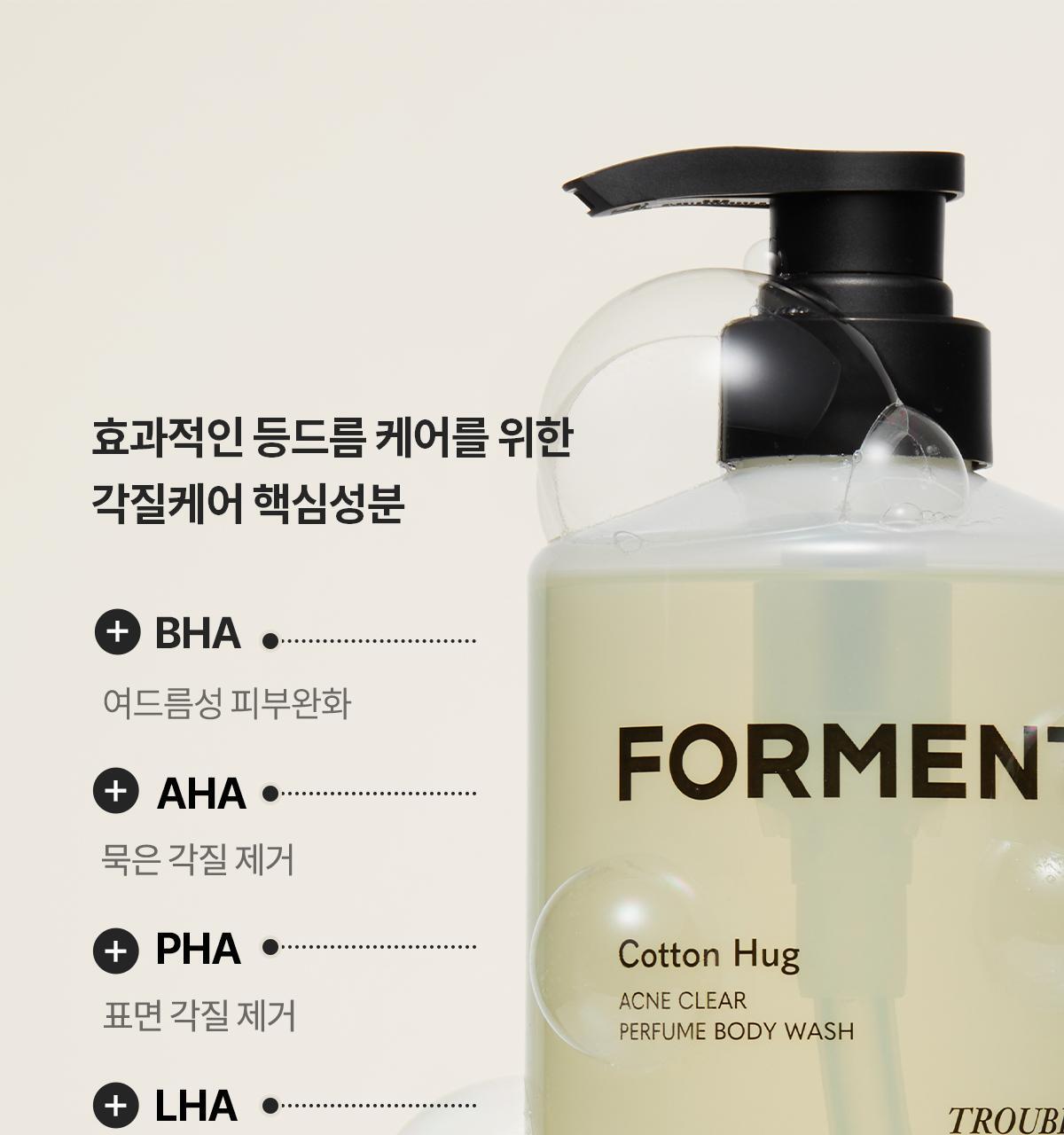 FORMENT - Acne Clear Perfume Body Wash 500ml (PARK JIHOON's Pick)