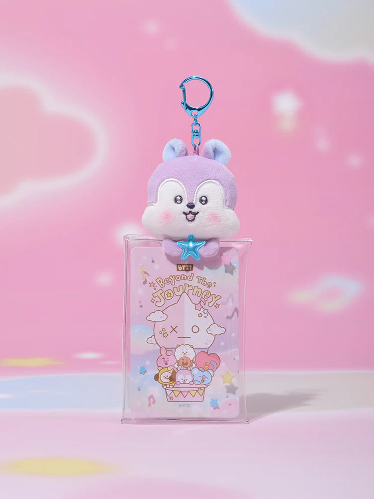 BT21 - Beyond The Journey Clear Plush Pouch Keyring - MANG