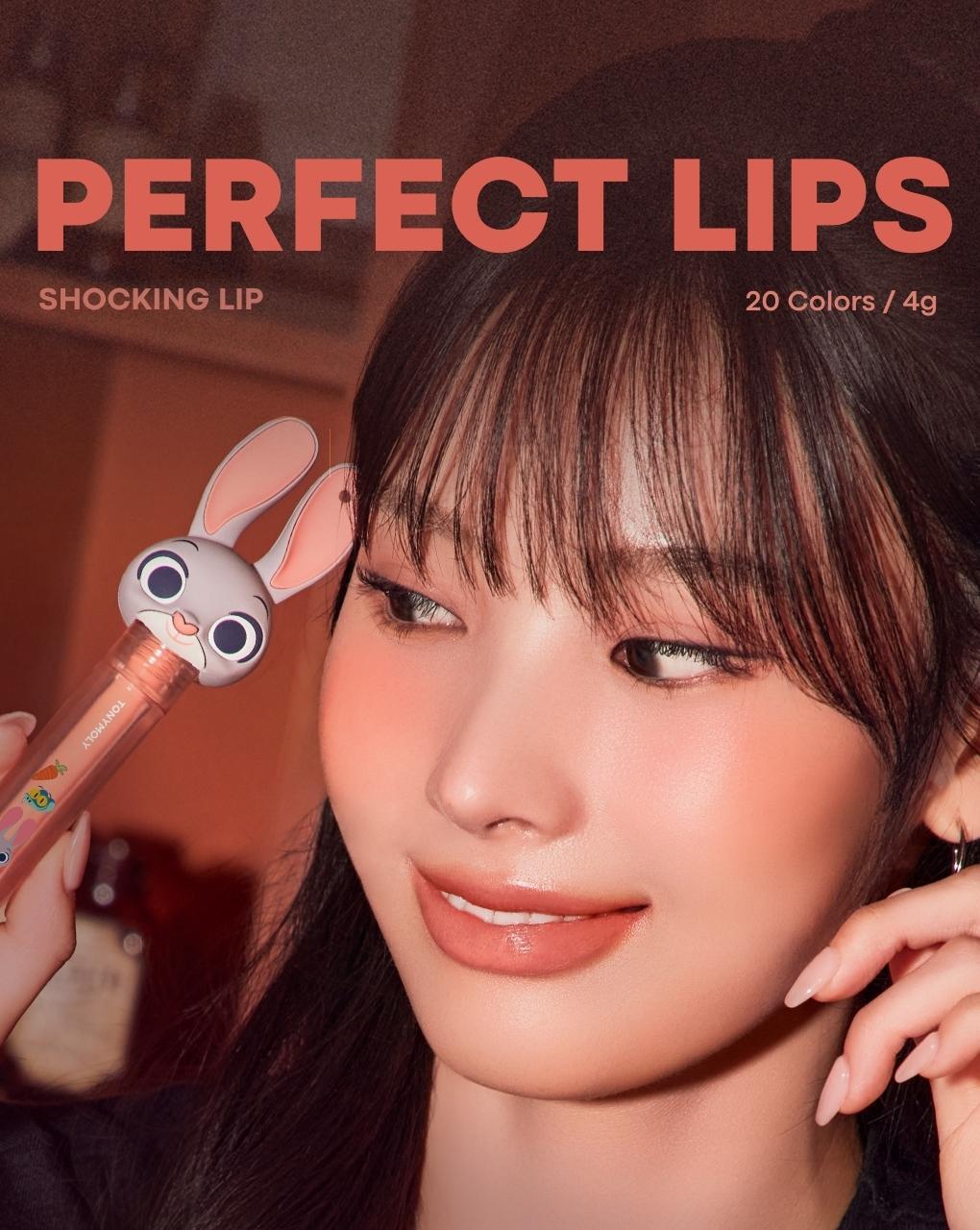 TONYMOLY - Perfect Lips Shocking Lip Tint (Zootopia Edition)