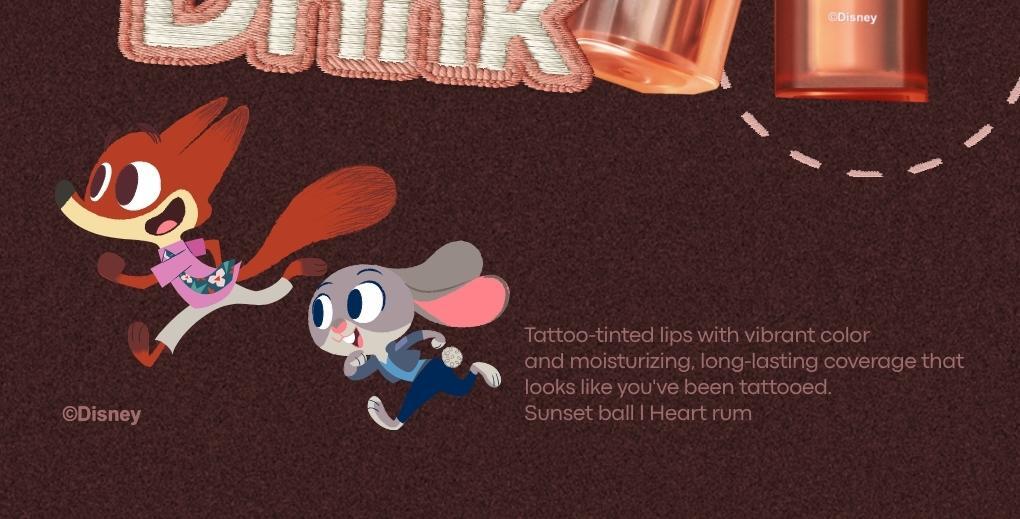 TONYMOLY - Perfect Lips Shocking Lip Tint (Zootopia Edition)