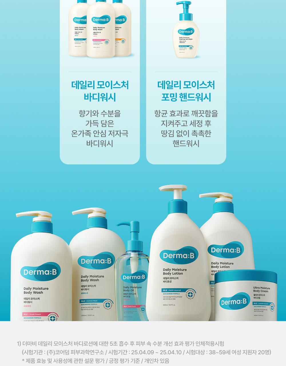 Darma:B X REAHABELL - Daily Moisture Body Lotion 500ml (2EA)