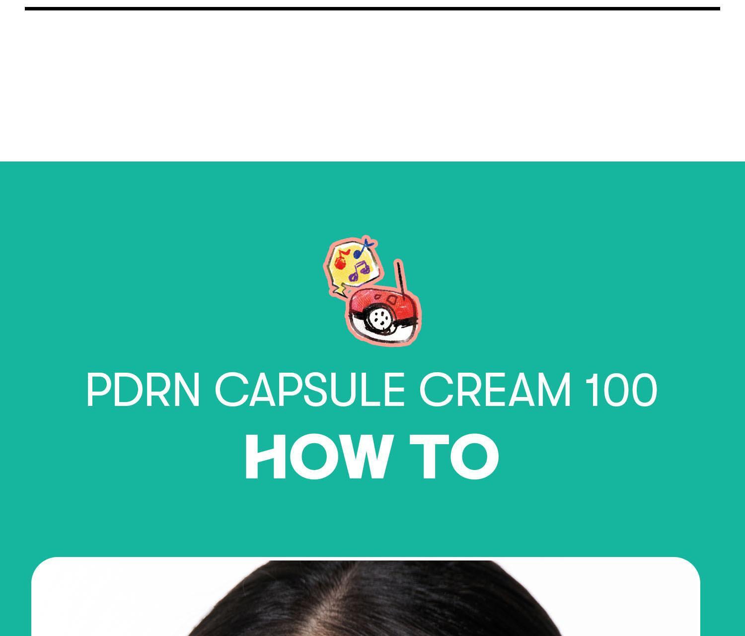 VT - PDRN Capsule Cream 100 50ml x 2ea + Pouch Key Chain (Pokémon Collaboration)