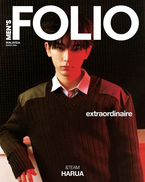 MEN'S FOLIO Malaysia Magazine - 2026.03 (Cover: &TEAM JO & HARUA) (Pre-Order)