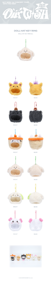 (Pre-Order) NCT WISH - In to the Wish: Our Wish Encore MD (Doll Hat Key Ring)