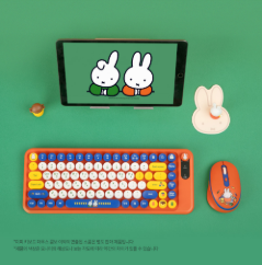 ROYCHE - Miffy Wireless Multi-Pairing Keyboard & Mouse Combo