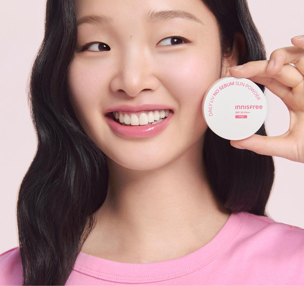 Innisfree - Daily UV No Sebum Sun Powder 4g + Puff