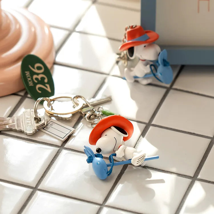 ROYCHE - Peanuts Snoopy Cowboy Keyring