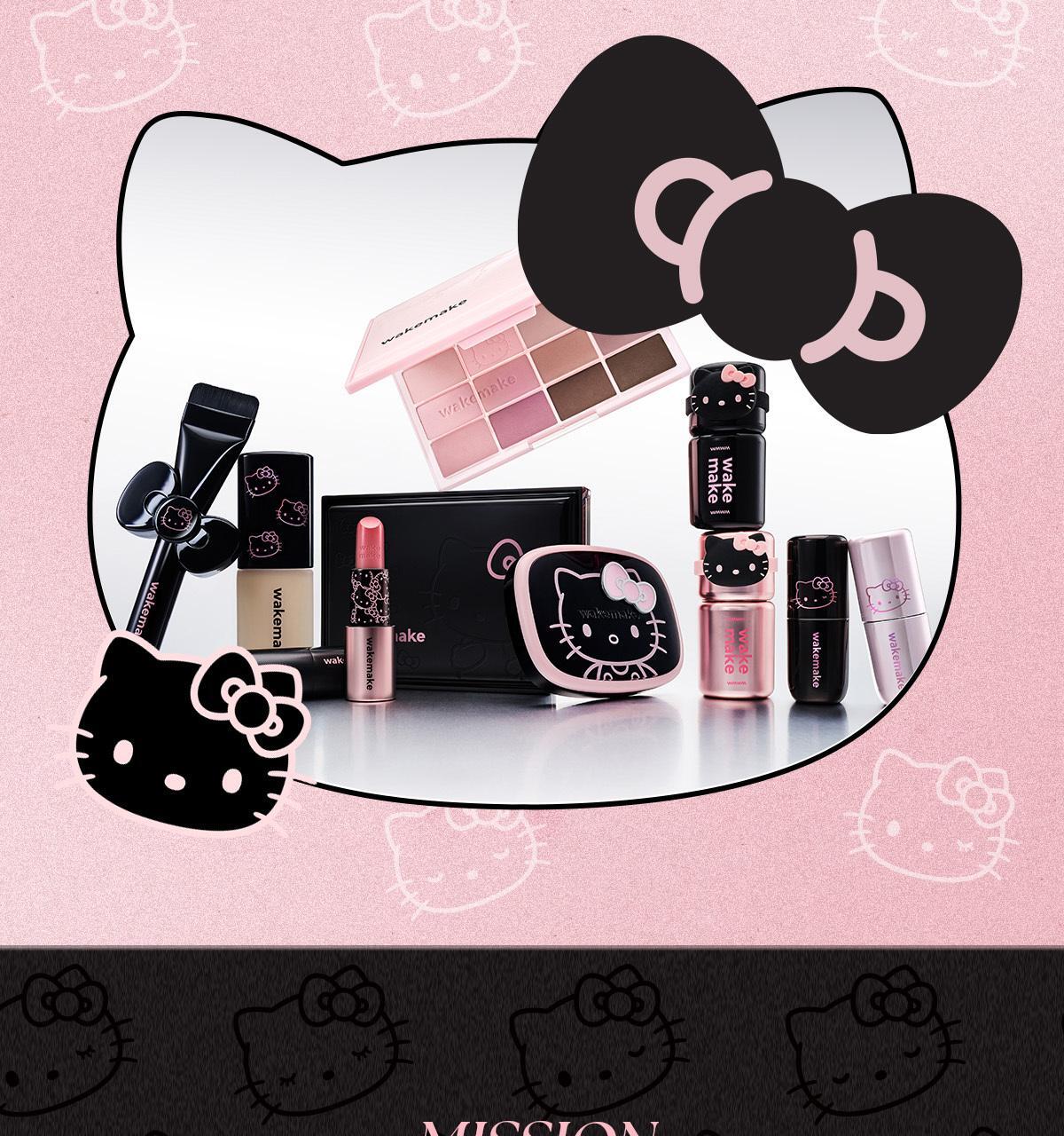 WAKEMAKE - Soft Blurring Balm Stick (Hello Kitty Black Edition)