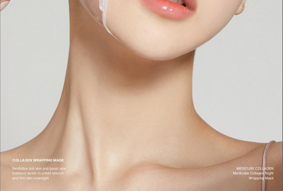 MEDICUBE - Collagen Night Wrapping Mask (+ Brush)