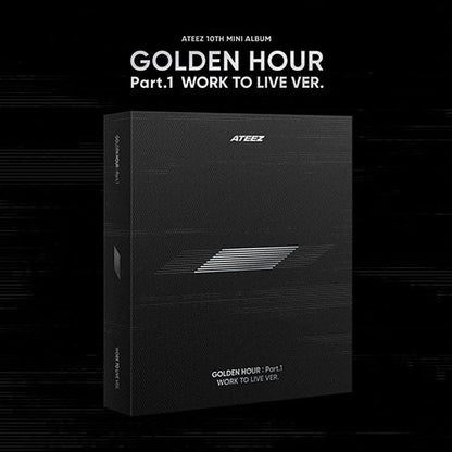 ATEEZ - GOLDEN HOUR : Part.1 (10th Mini Album Work to Live Ver.)