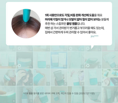 lilyeve - Scalp Turn Cica PDRN Brush Ampoule 100ml + 30ml + Jigglypuff Brush (Pokémon Collaboration)
