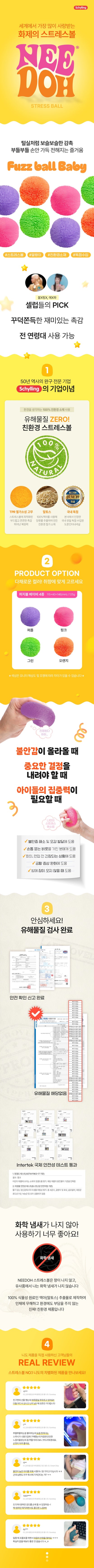 NeeDoh - Fuzz Stress Ball (4pcs)