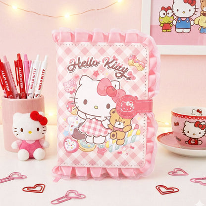 Sanrio Characters Lace Diary (2 Types) - Hello Kitty