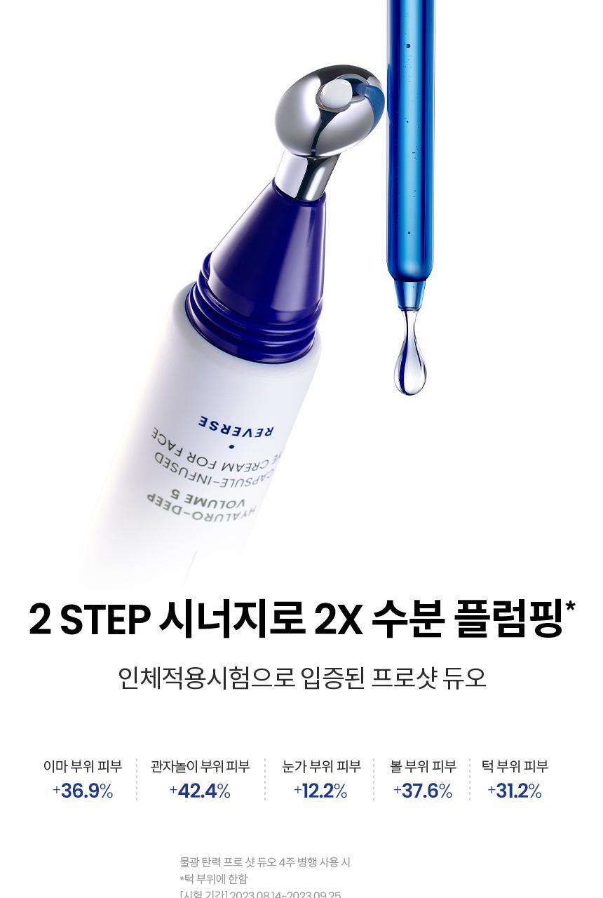 AHC - Pro Shot Hyaluro-Deep Volume 5 Eye Cream for Face 30ml + Serum 10ml